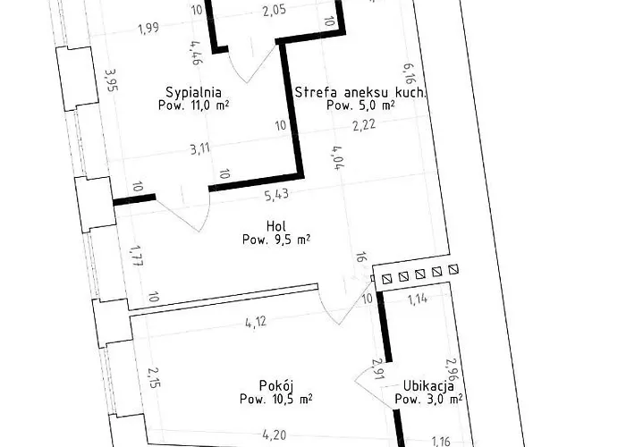 Nr 15 - 2 Z 2 Lazienkami Centrum Parking Gratis!